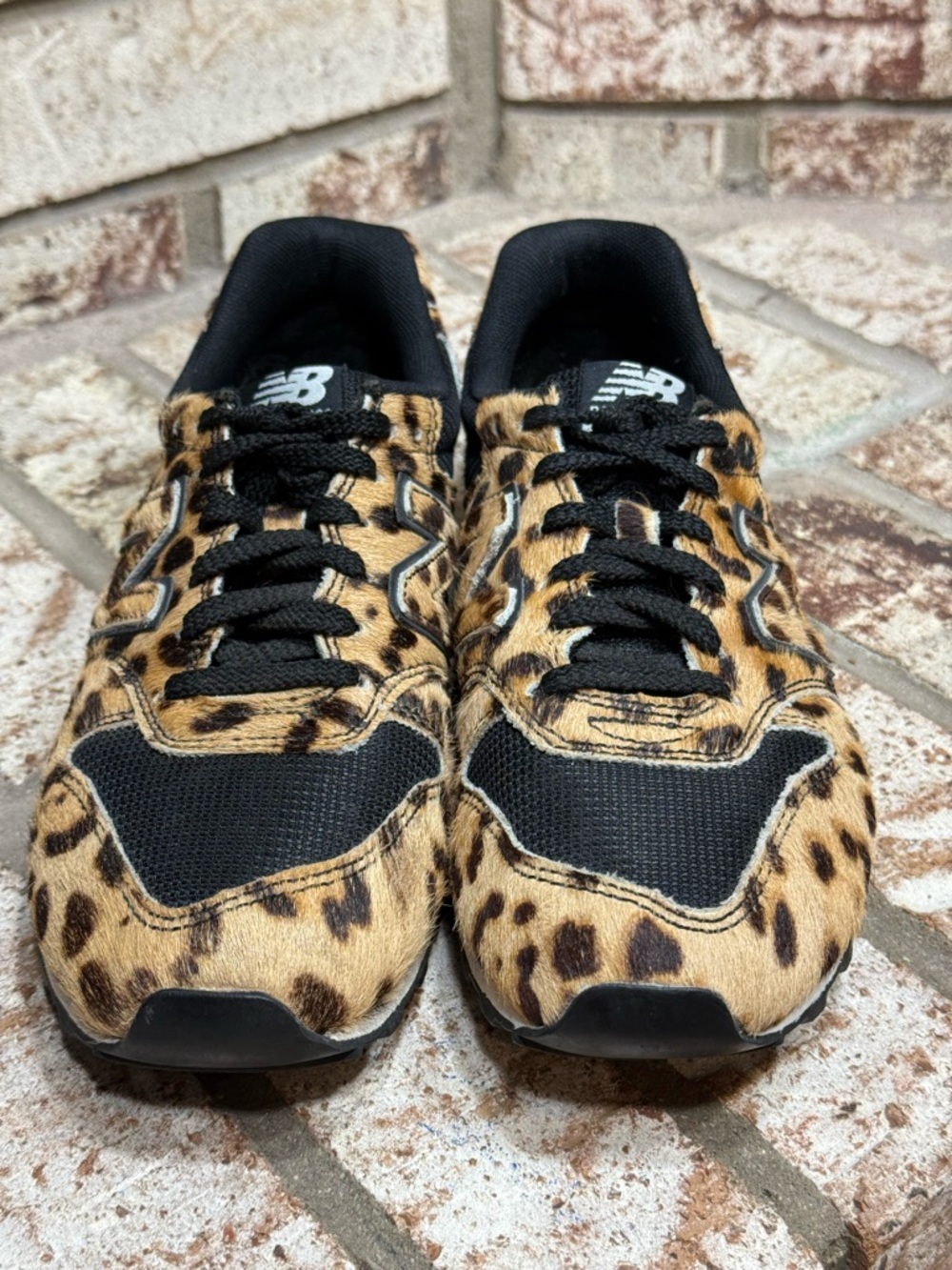 New Balance X J.Crew 996 Sneakers in Leopard Calf Hair LIMITED EDITION Size 8 - Picture 3 of 8